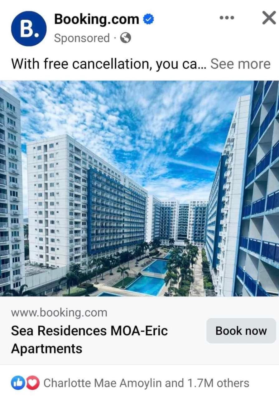 Sea Residences Moa-Eric Apartments Манила Екстериор снимка